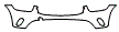 2020 Mercedes Benz GLC Coupe Bumper Kit - PPF