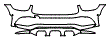 2023 Mercedes Benz GLC Coupe AMG GLC 43 Bumper Kit - PPF