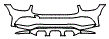 2020 Mercedes Benz GLC Coupe Bumper Kit - PPF