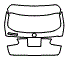 2021 Mercedes Benz GLC SUV Trunk Lid Kit - PPF
