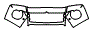 2022 Mercedes Benz G-Class SUV 550 Base Grille Kit - PPF