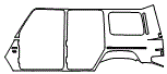 2024 Mercedes Benz G-Class SUV  AMG Line Rear Fender Kit - PPF
