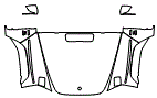 2022 Mercedes Benz G-Class SUV Full Hood, Fender and Mirror Kit - PPF