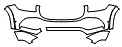 2023 Mercedes Benz Maybach GLS 600 4MATIC SUV Bumper Kit - PPF