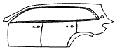 2024 Mercedes Benz Maybach GLS 600 4MATIC SUV Door and Rear Fender Kit - PPF