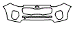 2017 Kia Sportage Bumper Kit - PPF