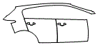 2021 Kia Sportage LX Door and Rear Fender Kit - PPF