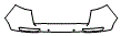 2019 Kia Sportage Rear Bumper Kit - PPF