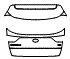 2017 Kia Sportage Trunk Lid Kit - PPF