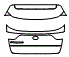 2021 Kia Sportage Trunk Lid Kit - PPF