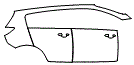 2014 Kia Sportage Door and Rear Fender Kit - PPF
