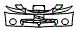 2004 Kia Spectra LX Grille and Bumper kit - PPF
