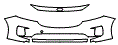 2018 Kia Sedona LX Bumper - PPF