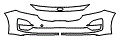 2021 Kia Sedona LX Bumper Kit - PPF