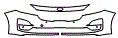 2019 Kia Sedona Bumper Kit - PPF