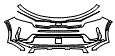 2021 Kia Sorento Bumper Kit - PPF