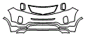 2015 Kia Sorento Limited Bumper Kit - PPF