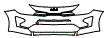 2022 Kia Rio S Bumper Kit - PPF
