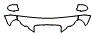2004 Kia Amanti Hood, Fender and Mirror Kit - PPF