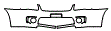 2008 Kia Spectra5 SX Bumper Kit - PPF