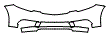 2013 Kia Forte Sedan LX Bumper Kit - PPF
