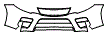 2012 Kia Forte Grille and Bumper Kit - PPF