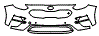 2021 Kia Niro Plug-In Hybrid Bumper Kit - PPF