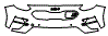 2021 Kia Niro Plug-In Hybrid LXS Bumper Kit - PPF
