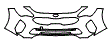 2020 Kia Stinger GT Bumper Kit - PPF