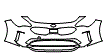 2019 Kia Stinger Bumper Kit - PPF