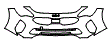 2022 Kia Stinger Bumper Kit - PPF