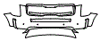 2022 Kia Telluride Bumper Kit - PPF