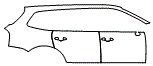 2025 Kia Telluride Door and Rear Fender Kit - PPF