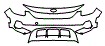 2021 Kia Seltos SX Turbo Bumper Kit - PPF