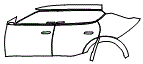 2024 Kia EV6 Door and Rear Fender Kit
