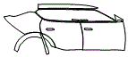 2022 Kia EV6 Door and Rear Fender Kit - PPF