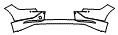2024 Kia EV6 Wind Rear Bumper Kit - PPF