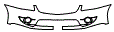 2008 Mitsubishi Galant DE Bumper Kit - PPF
