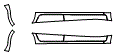 2014 Mitsubishi Mirage DE Rocker Panel Kit - PPF