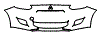 2014 Mitsubishi Mirage Bumper Kit - PPF
