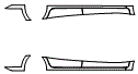 2019 Mitsubishi Mirage G4 SE Rocker Panel Kit - PPF
