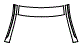 2024 Mitsubishi Mirage BE A-Pillar and Roof Kit - PPF