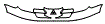 2005 Mitsubishi Outlander LS Grille and Upper Bumper Kit - PPF