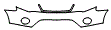 2008 Mitsubishi Outlander ES Bumper Kit - PPF
