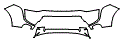 2015 Mitsubishi Outlander GT Bumper Kit - PPF