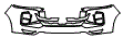 2024 Mitsubishi Outlander Sport (Canadian RVR) SE Bumper Kit - PPF