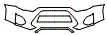 2014 Mitsubishi Outlander Sport (Canadian RVR) ES Bumper Kit - PPF