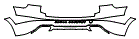 2019 Volvo V90 Cross Country Rear Bumper Kit - PPF
