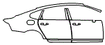 2020 Volvo S90  T6 Door and Rear Fender Kit - PPF