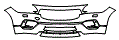 2020 Volvo V90 Bumper Kit - PPF